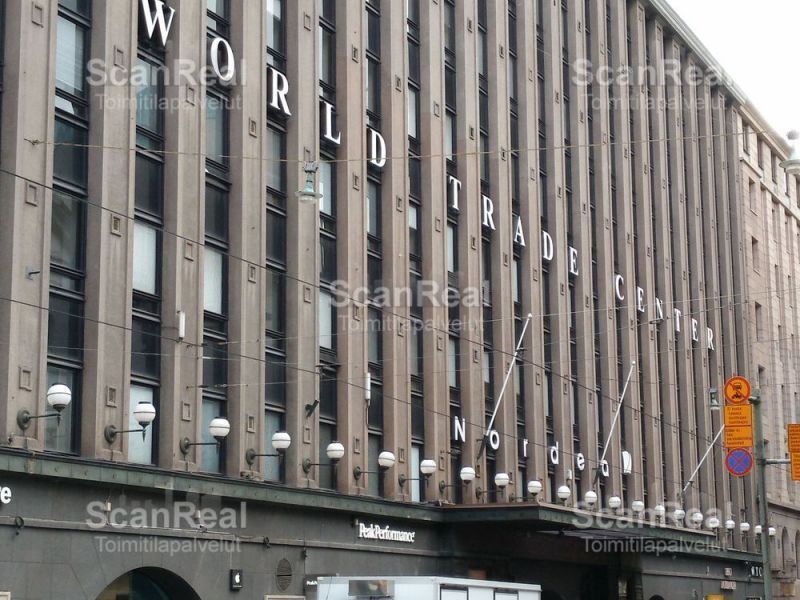 Siisti katutason tilava 174 m² liiketila keskeisellä sijainnilla, Helsingin WTC:ssä.