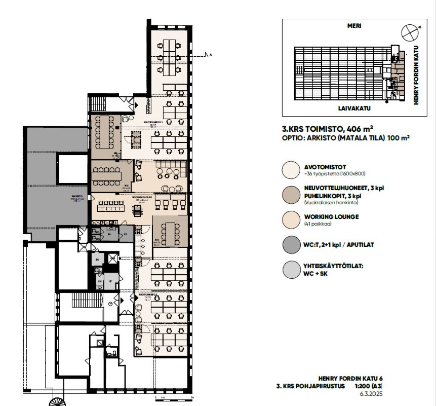 3.krs 406  m2 luonnos