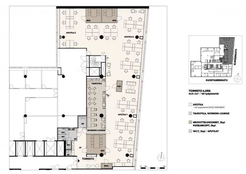 4.krs 468,5 m2