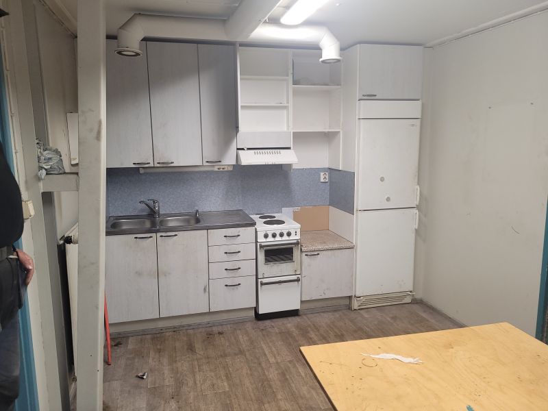 Teollisuushalli - 817 m2 - sosiaalitilat