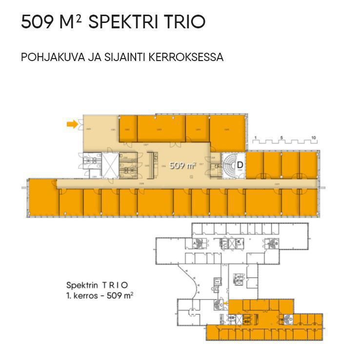 TRIO pohja 509 m2