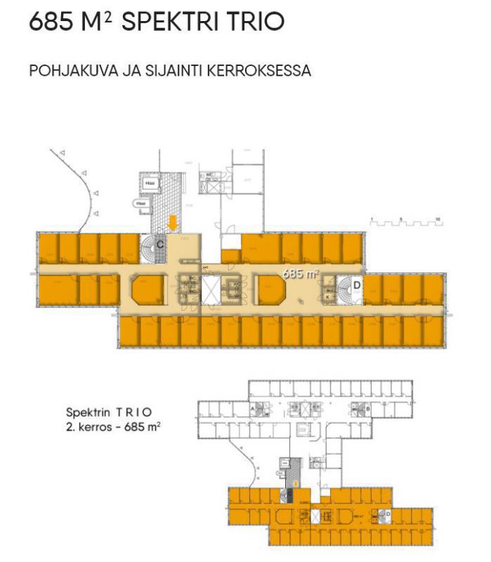 TRIO pohja 685 m2