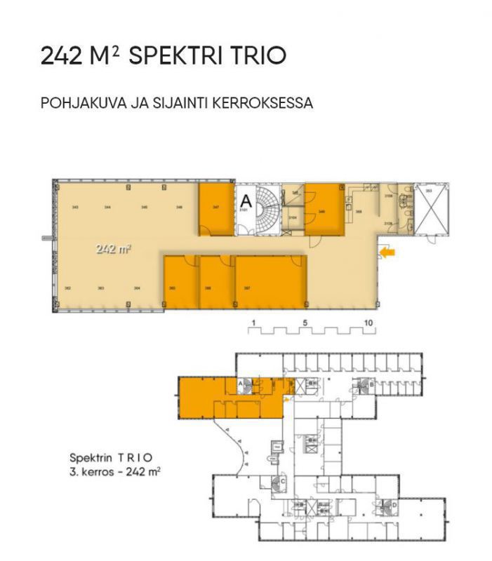 TRIO pohja 242 m2
