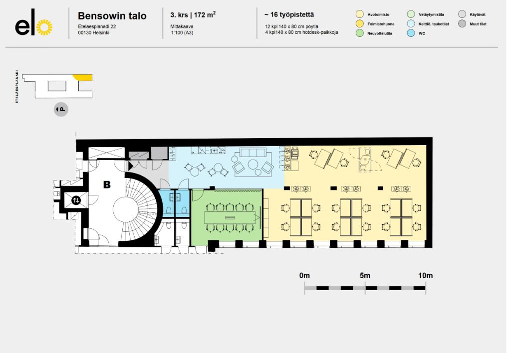 3.krs 172 m2 luonnos