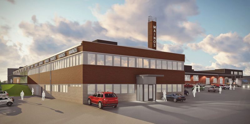 Pohjakuvassa 2. kerroksen toimistotila nro 3, johon kuuluu omat sosiaalitilat. 