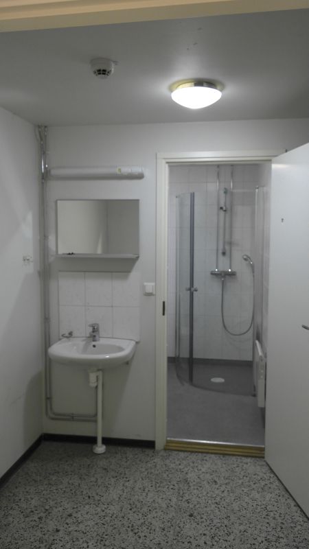 Siivoushuone ja wc+suihku