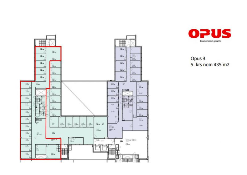 OPUS 3, 5.krs 435 m2