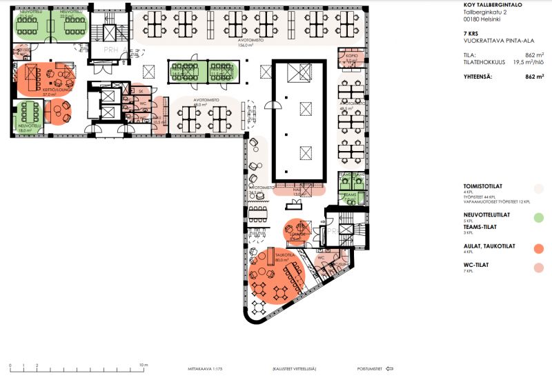 7.krs 862 m2 luonnos