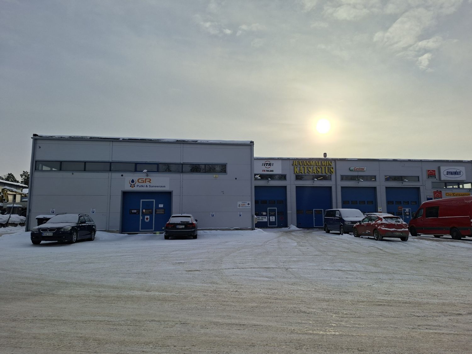 Siisti varasto- ja toimistotila Juvanmalmilla.