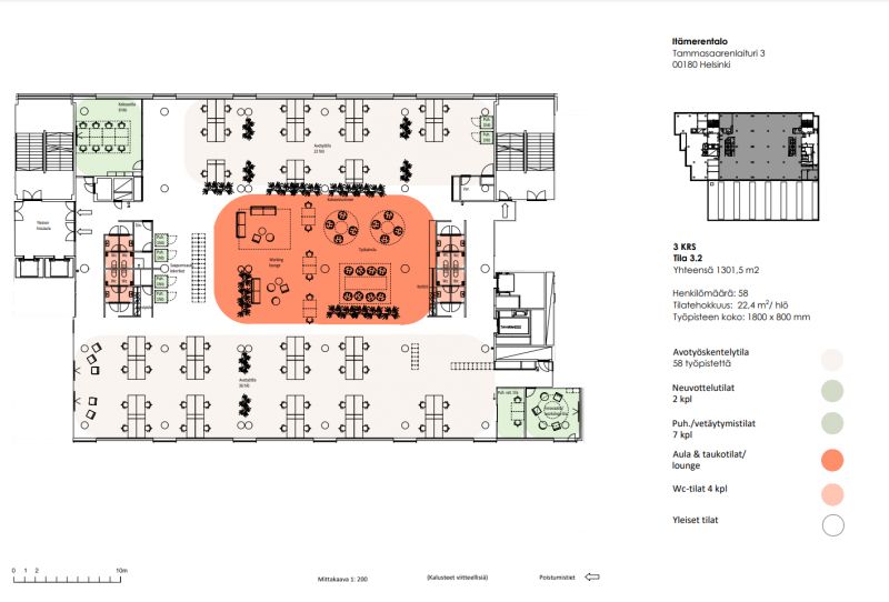 3.krs 1300 m2 luonnos