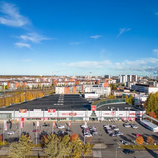 Joutsensillan liikekeskus, ilmakuva