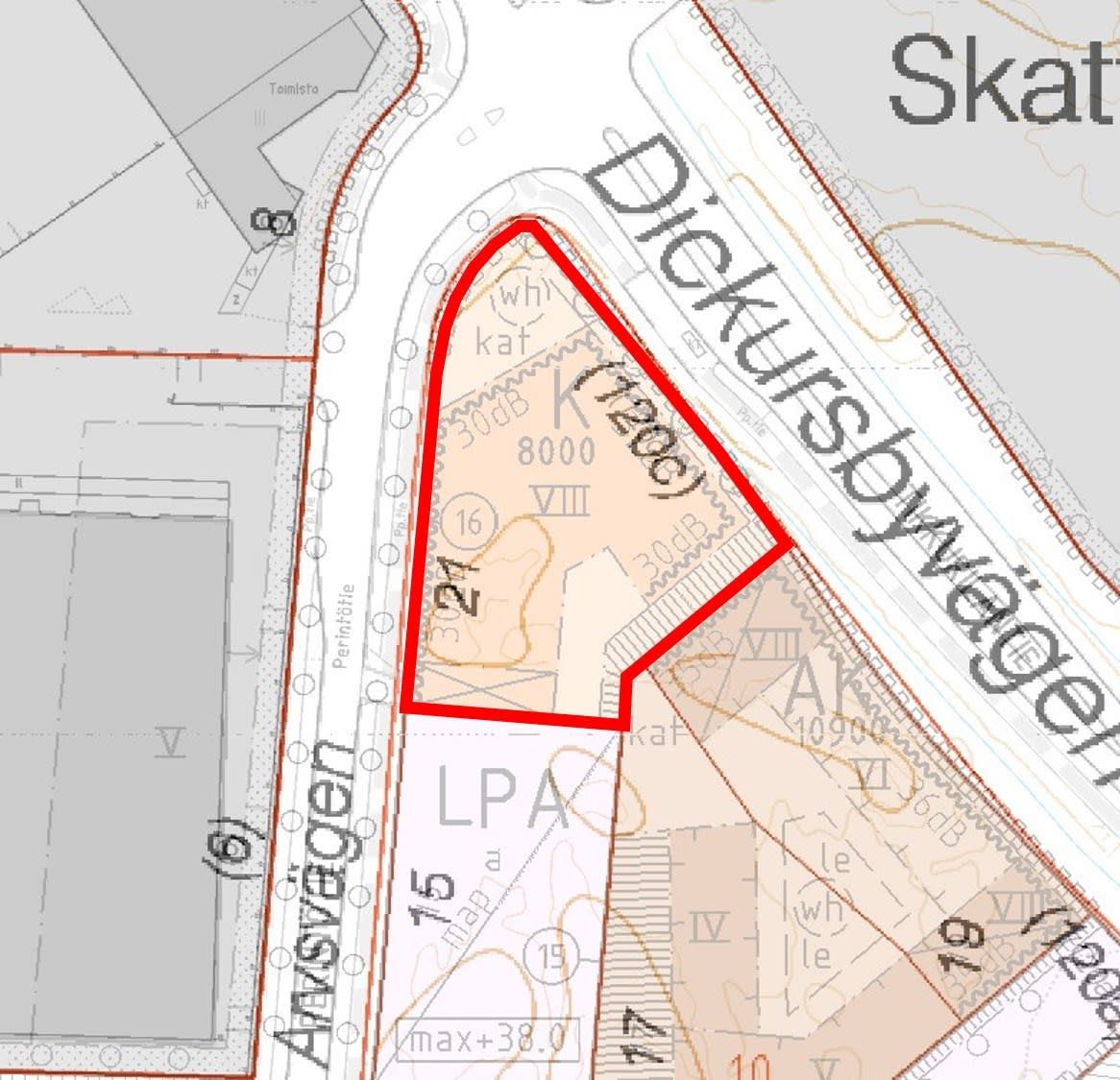 Liike- ja toimistorakennusten tontti Vantaan Aviapoliksessa lähellä lentoasemaa
