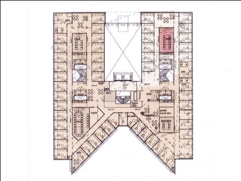 2. krs 246,5 m2 (vaalea alue)