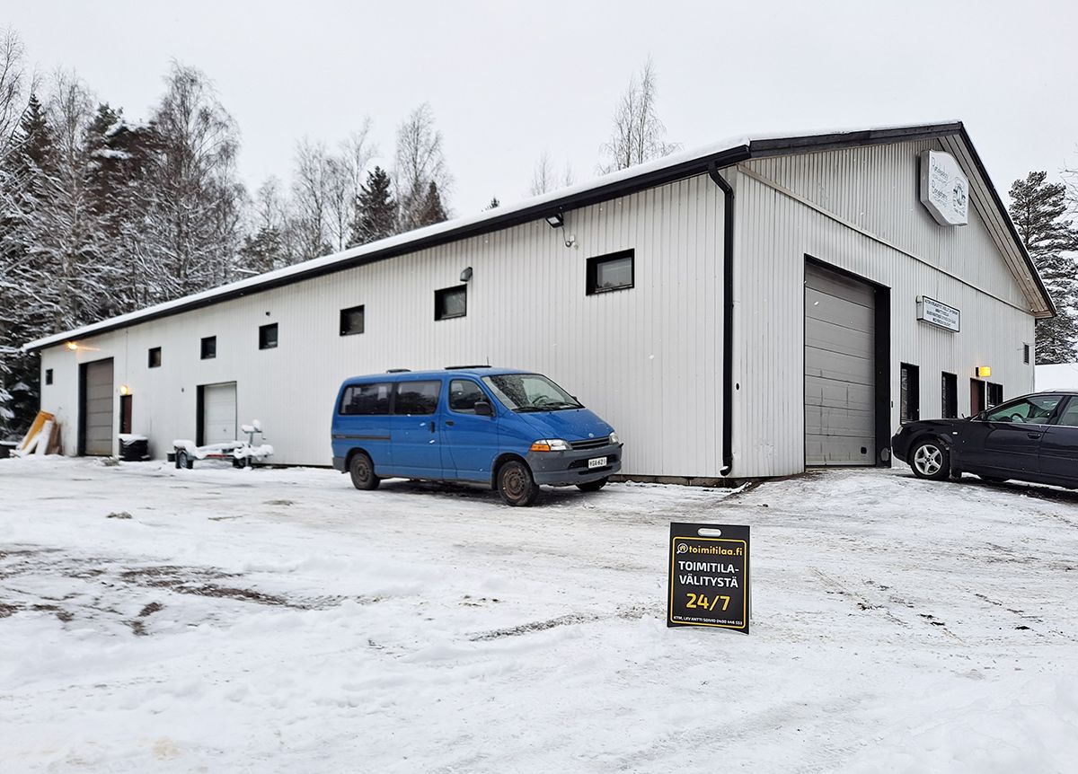 Vuokrataan varastohalli Kevätkummussa! Vuokra 1'790 €/kk, alv-vapaa