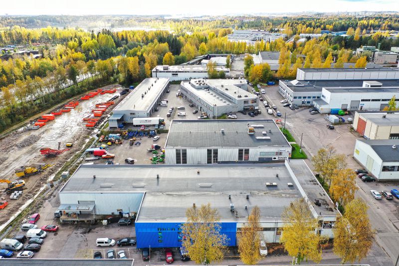 Vuokralle 820 m² varasto- ja työtilaa Helsingin Tattariharjussa