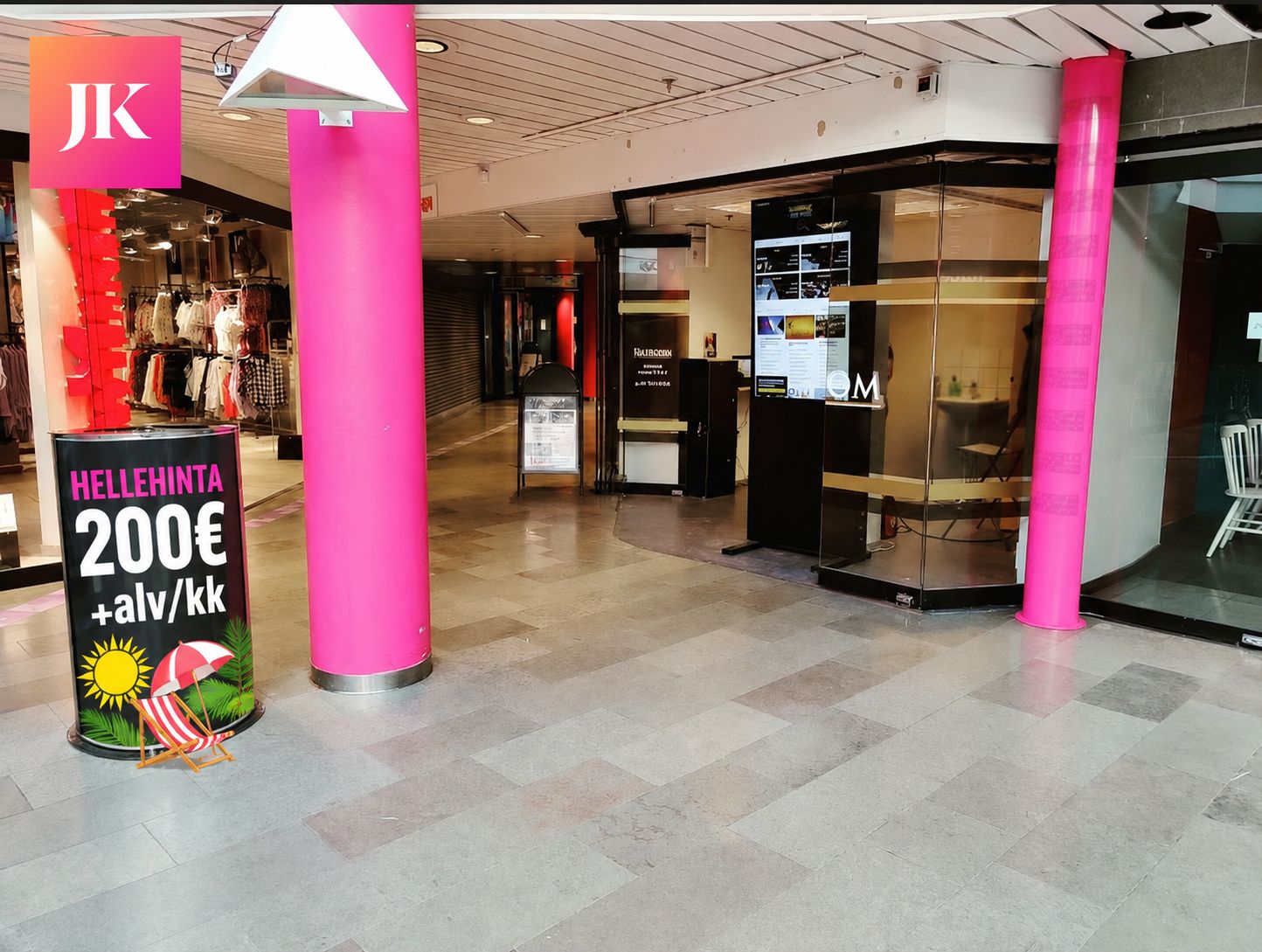 Vuokrataan näppärä tehotila Jyväskylän ydinkeskustasta Jyväskeskuskesta