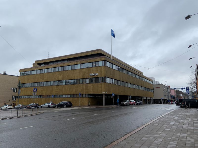  Korkeatasoinen edustava  Kelan talo Turun keskustassa. Kohde vapautuu  kokonaan syksyllä 2022 ja siihen sanerataan moderneja liike- ja toimistotiloja.