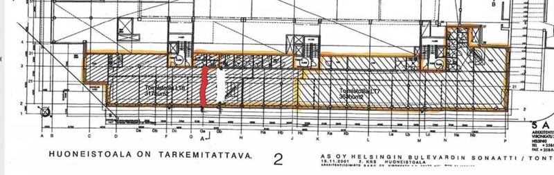 Tila punaisen viivan oikealla puolella