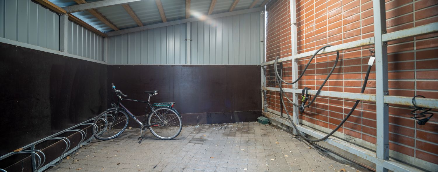 Pyöräparkki sisäkuva