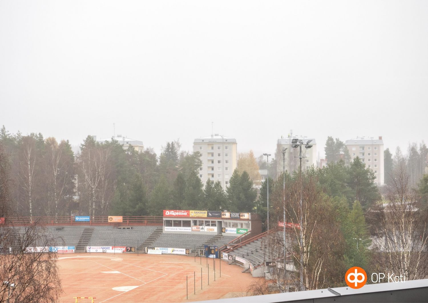 Maisema kattoterassilta