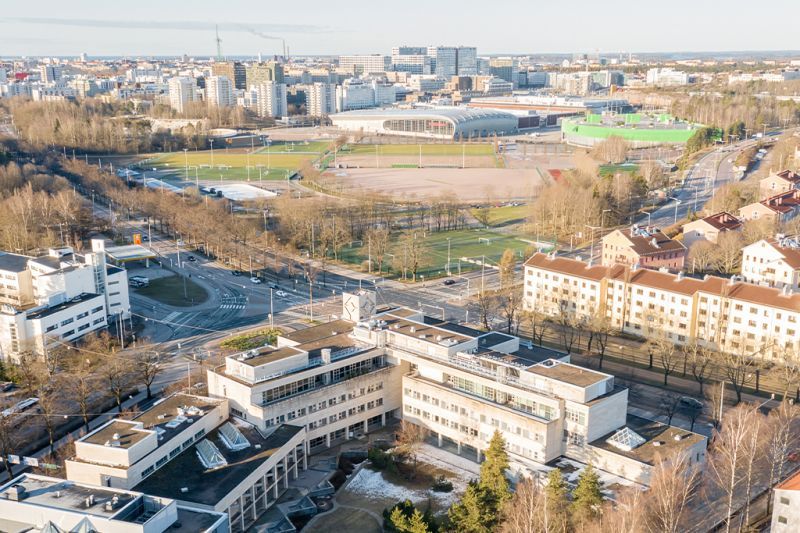 Monipuolisten liikuntamahdollisuuksien äärellä