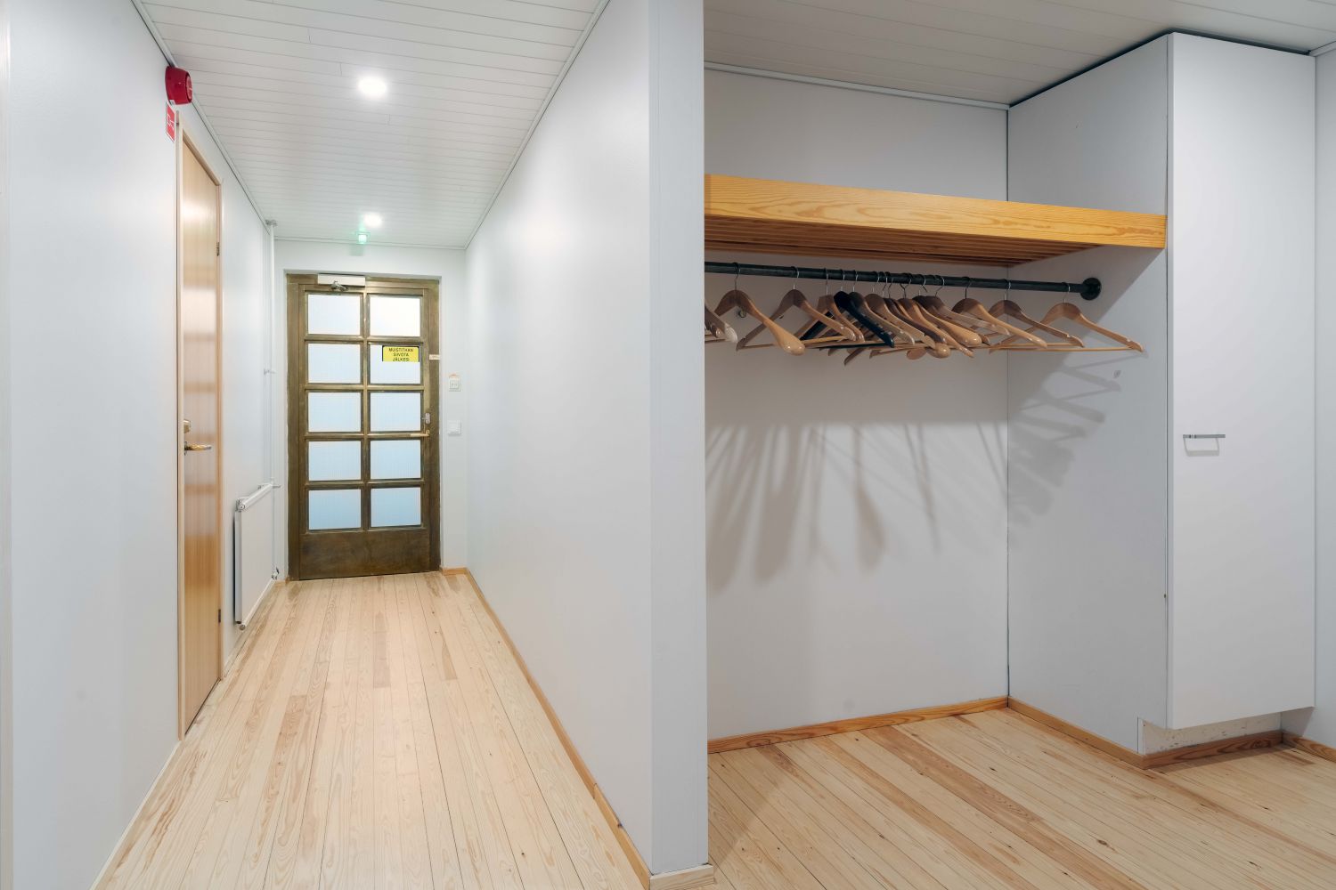 Yhteiskäyttötila: sauna- ja kokoustilat 