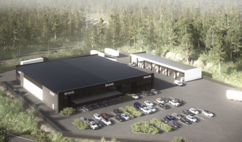 Uutta toimitilaa 8-tien varrelle Maskuun