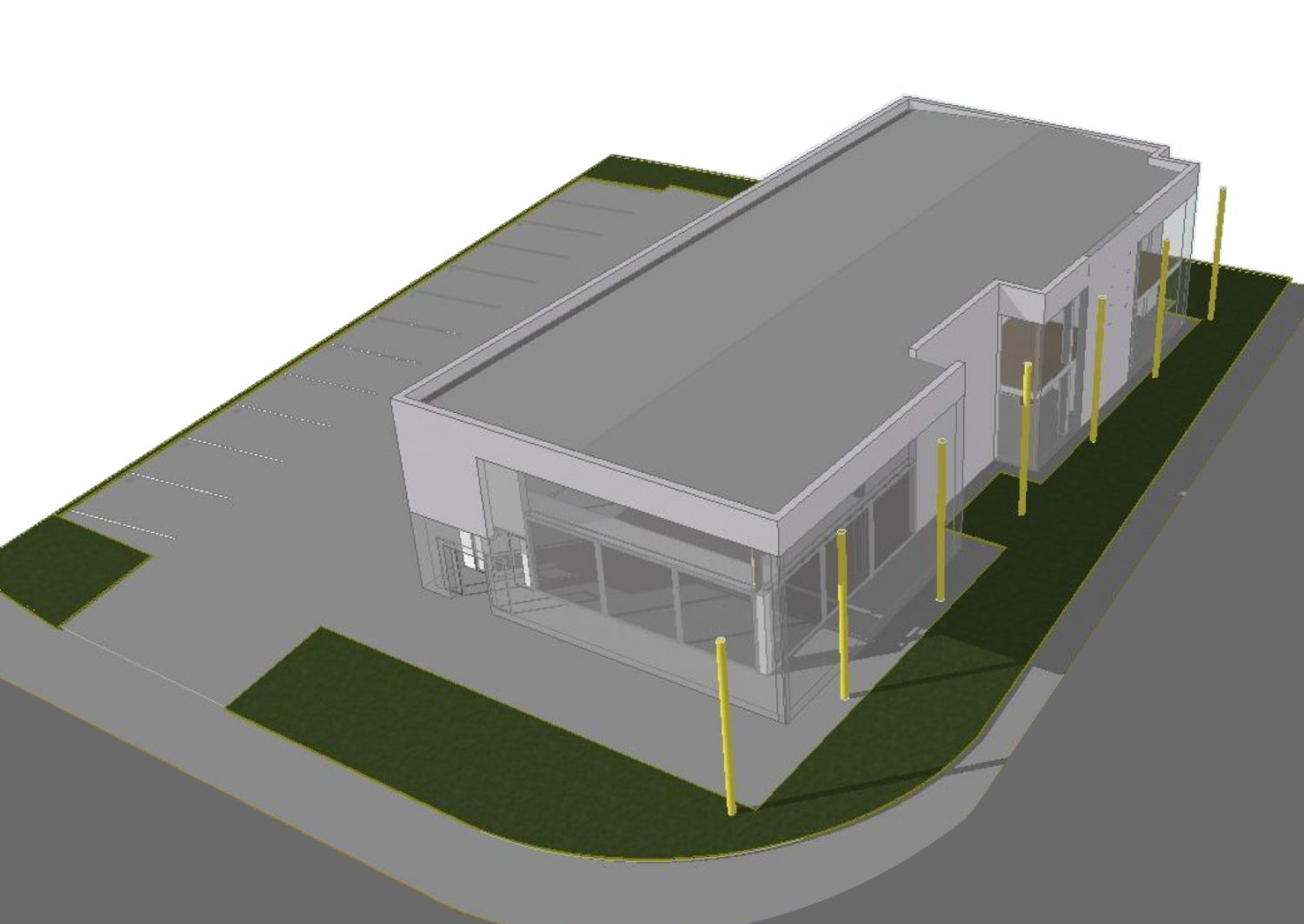 Rakennettava liiketila