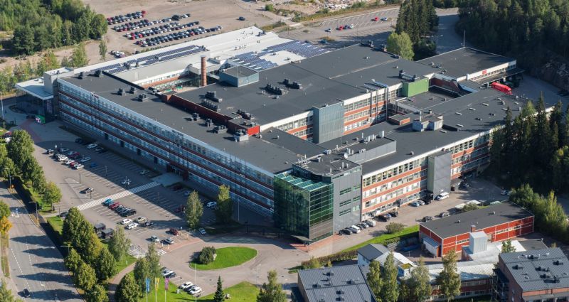 Isku Center ilmakuva