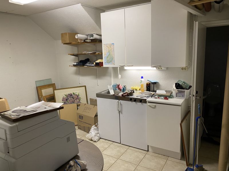 63m² myymälän taukotila