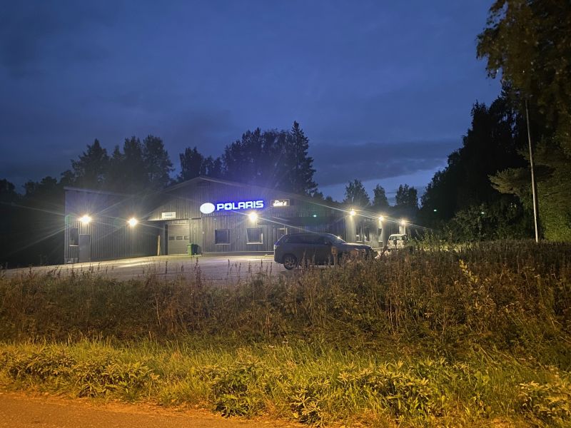 Siistiä liiketilaa näkyvällä paikalla