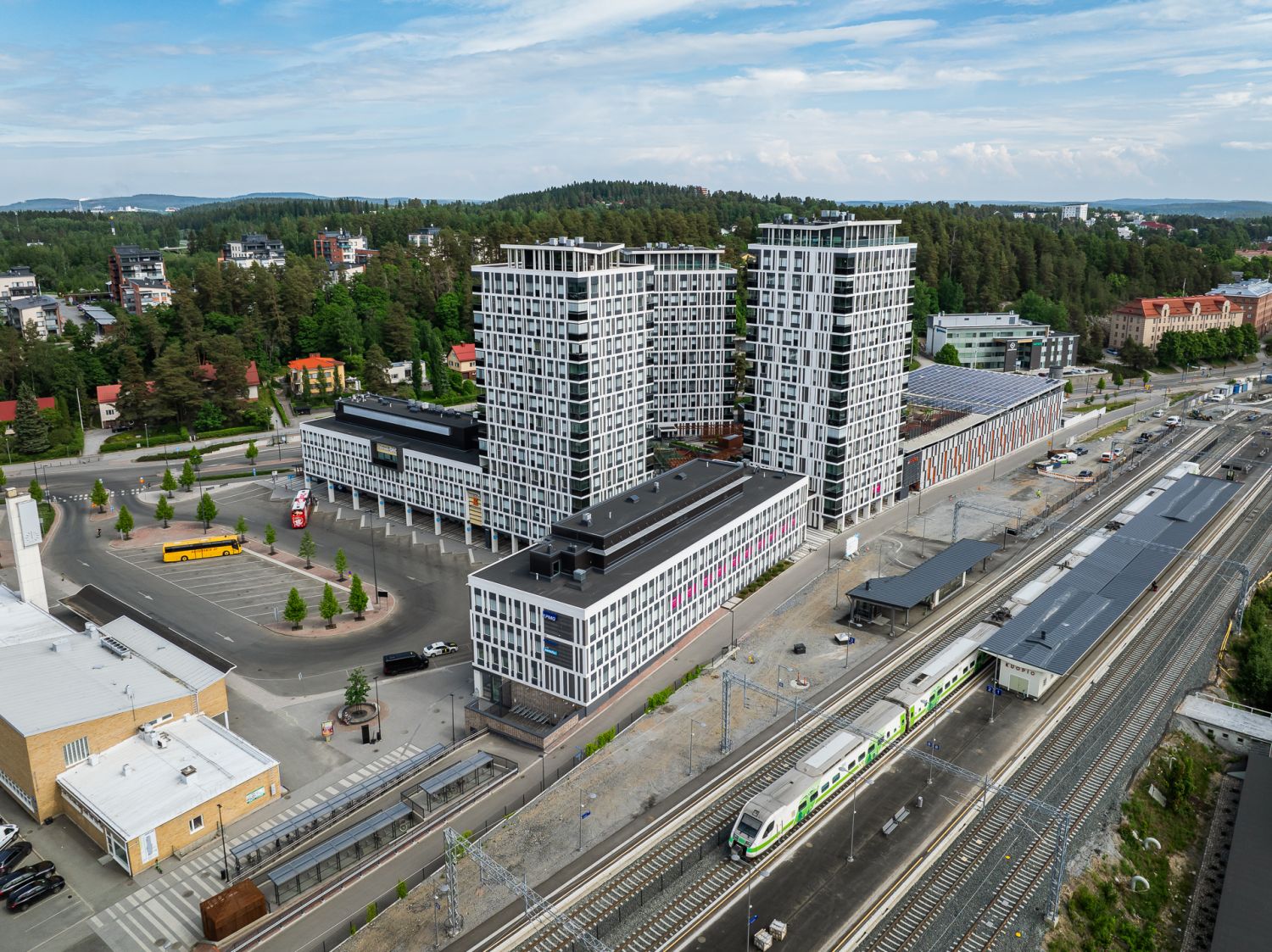 Julkisivukuva, ilmakuva 2