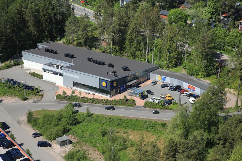 257 m2 liiketilaa Espoon Nöykkiössä 