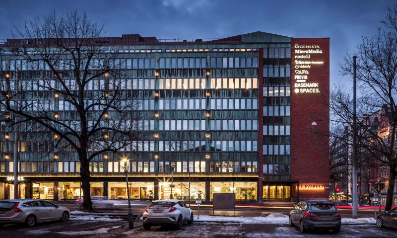 Moderni ja supertyylikäs 709 m² toimisto loistavalta paikalta Helsingin Bulevardilta