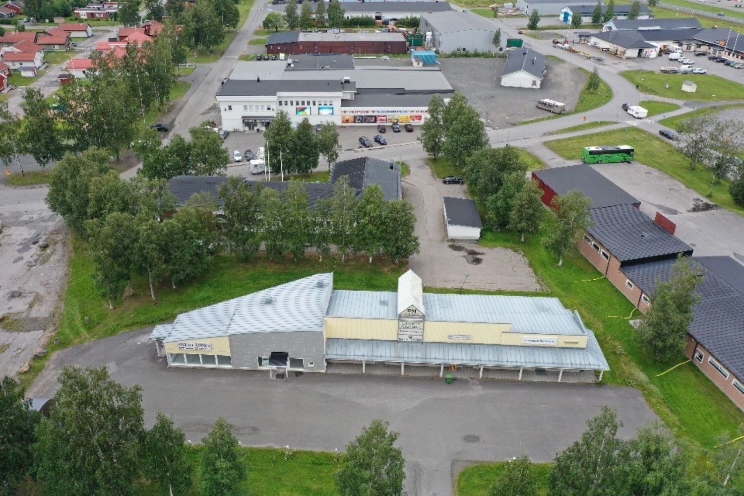 Liiketila Ruotsin Haaparannan kauppakeskusessa