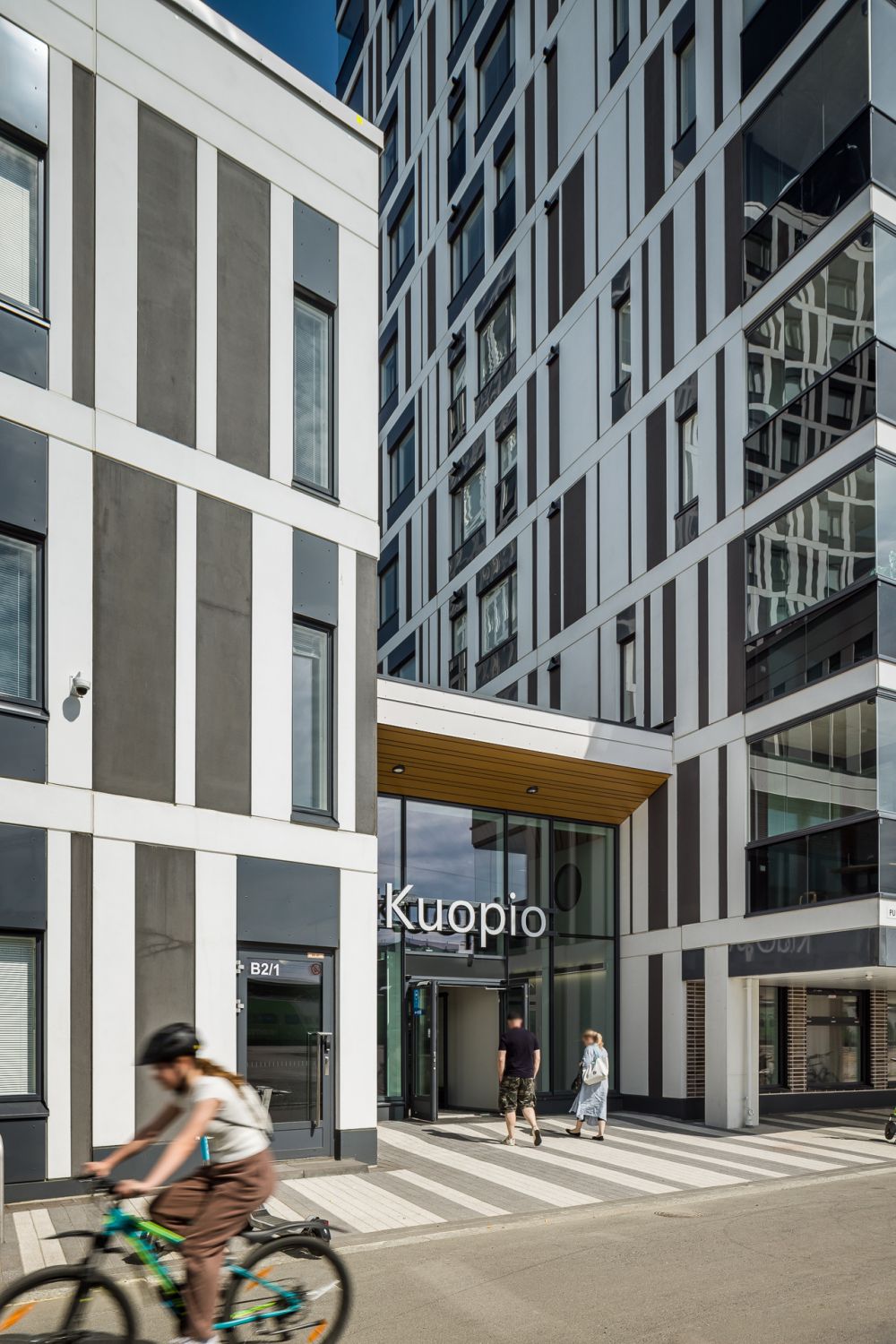 Sisäänkäynti Matkakeskus radan