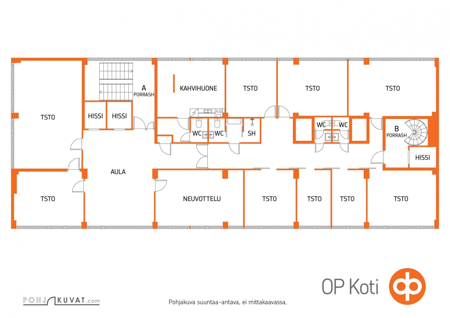 pohjakuva 9. kerros