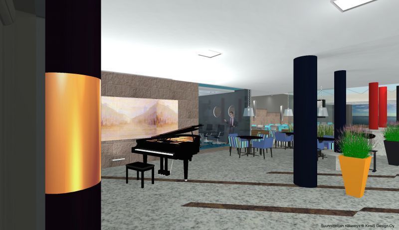 yleiset tilat sisääntuloaula