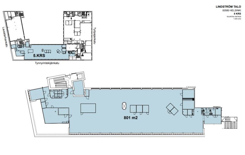 8.krs 801 m2 pohjaluonns