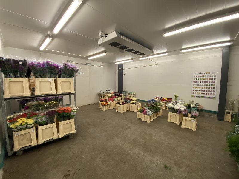 Viilennettyjä varastohuoneita