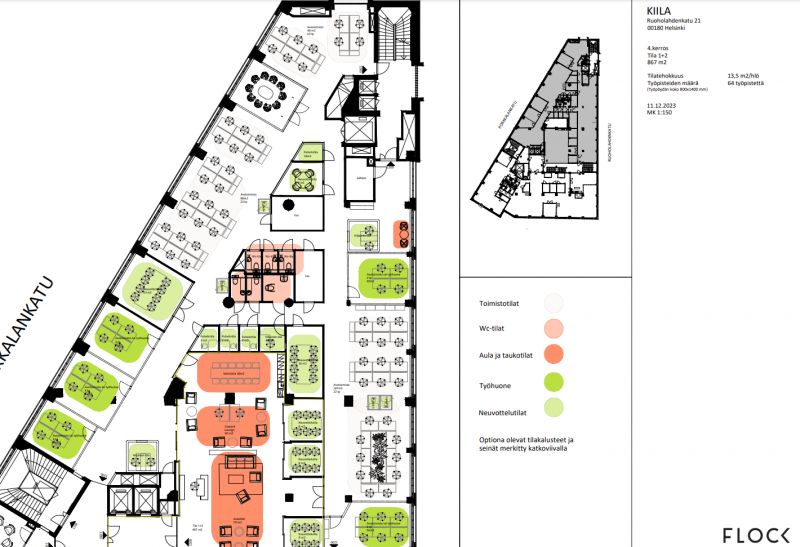 4.krs 867 m2 luonnos