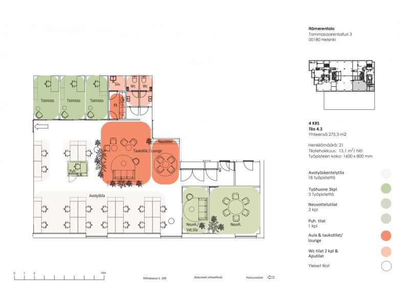 4.krs 275 m2 luonnos