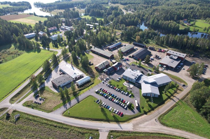 Ilmakuva JAMK Biotalouskampus