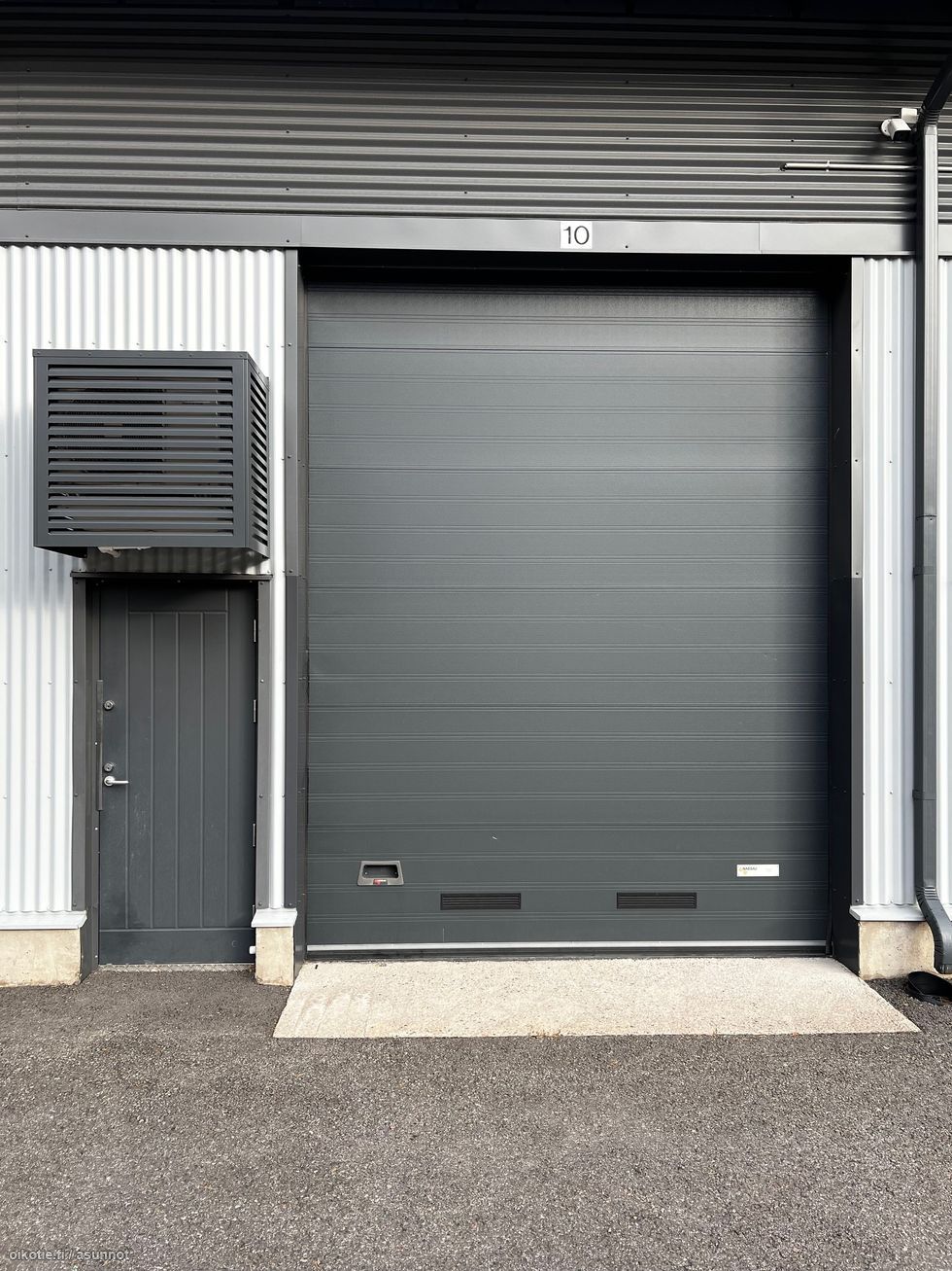 Siisti 40 m2 hallitila Skanssin alueella