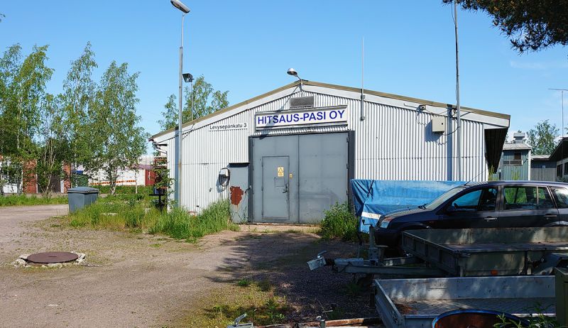 Myydään iso teollisuus- ja tuotantotila Järvenpäässä! Myyntihinta: 298’000 €