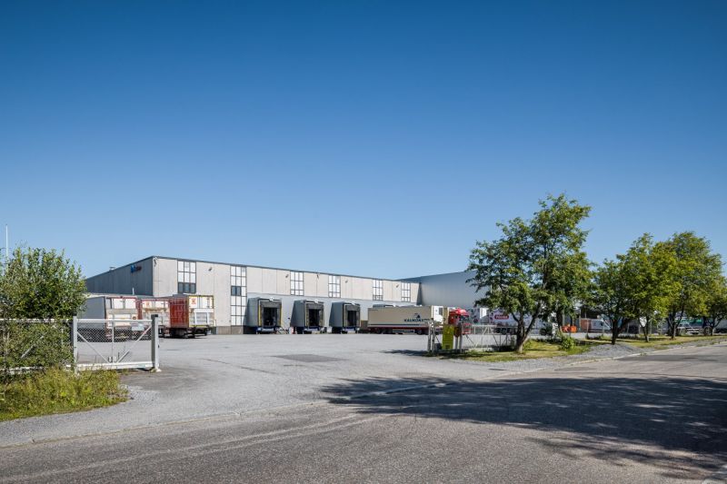 Tampereen Ruskon teollisuusalueella sijaitseva 4980 m² kylmä logistiikkavarasto