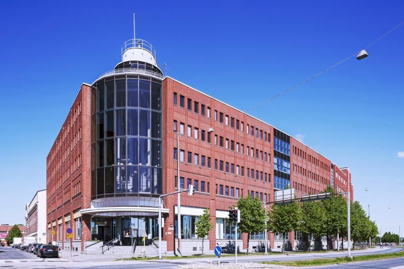 Neljännen kerroksen 1241 m² toimistotila Kalasataman nopeasti kehittyvällä alueella.