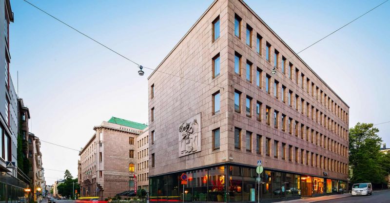 Upea 246 m² toimistotila 6.  kerroksesta Helsingin ydinkeskustan arvokiinteistöstä.