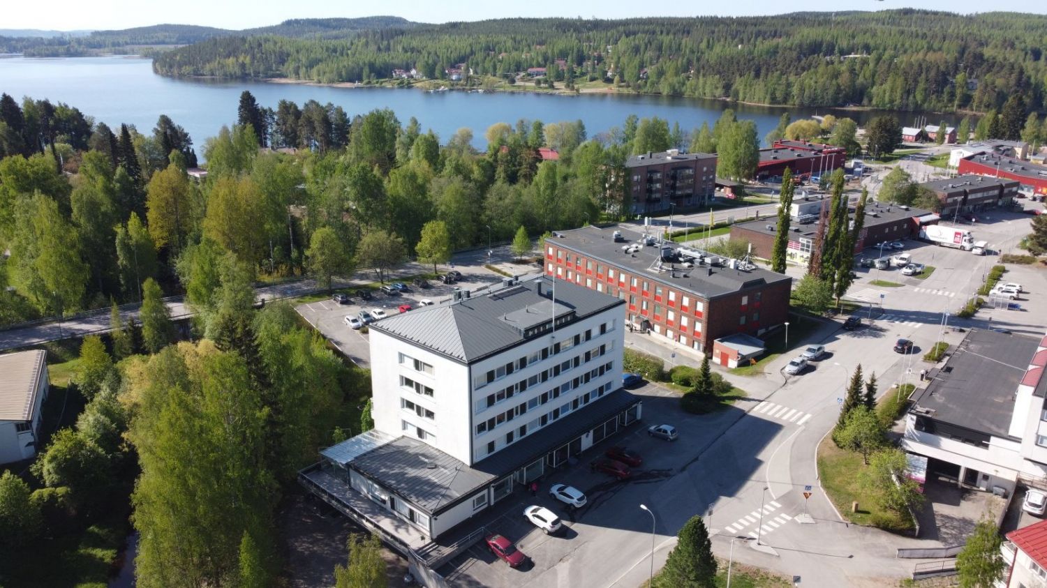 Liiketila Korpilahden keskustassa