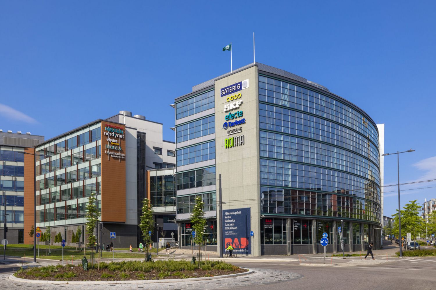 Moderni 404 m² toimistotila erinomaisella sijainnilla Linnoitus-talossa Espoon Leppävaarassa.